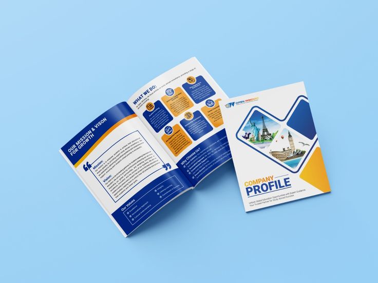 Company Profile Layout